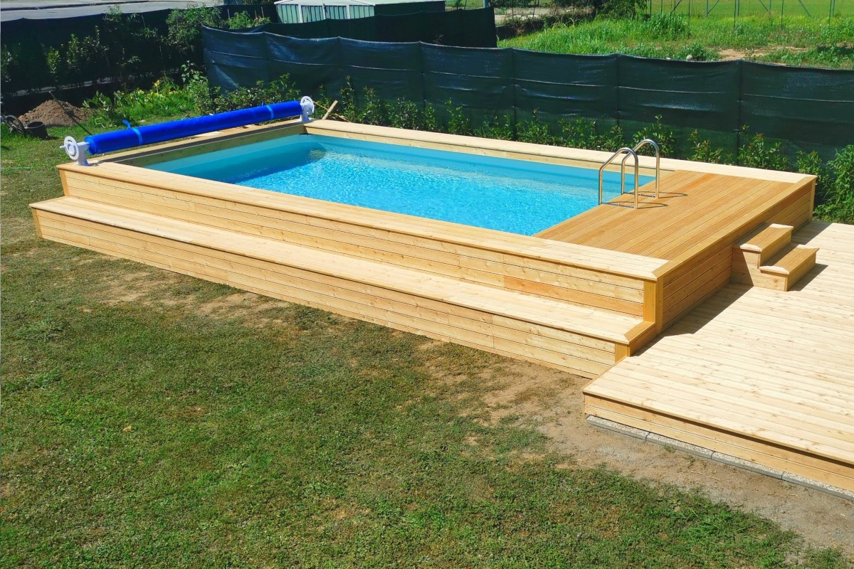 piscina fuori terra legno